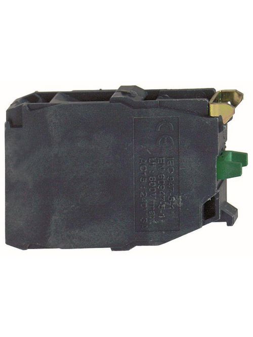 Product image for Square D ZBE205 22 mm 1NO 1NC Standard Double Push Button Contact Block