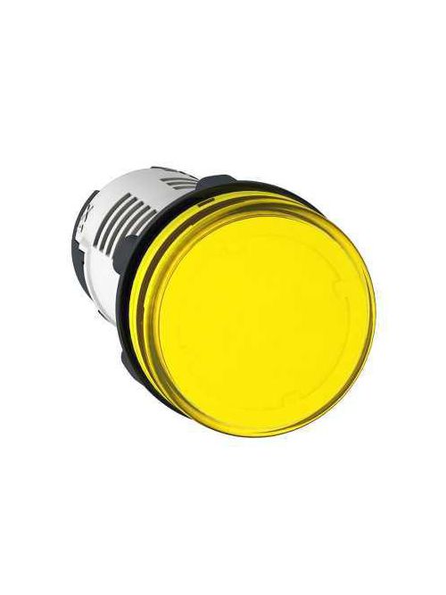 Product image for Square D XB7EV05GP 120 VAC 14 mA Yellow Pilot Light with Integral LED