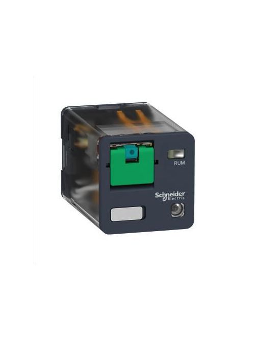 Product image for Sqd RUMC22BD Relay 2 C/O 24 Volt Universal Plug-In Relay