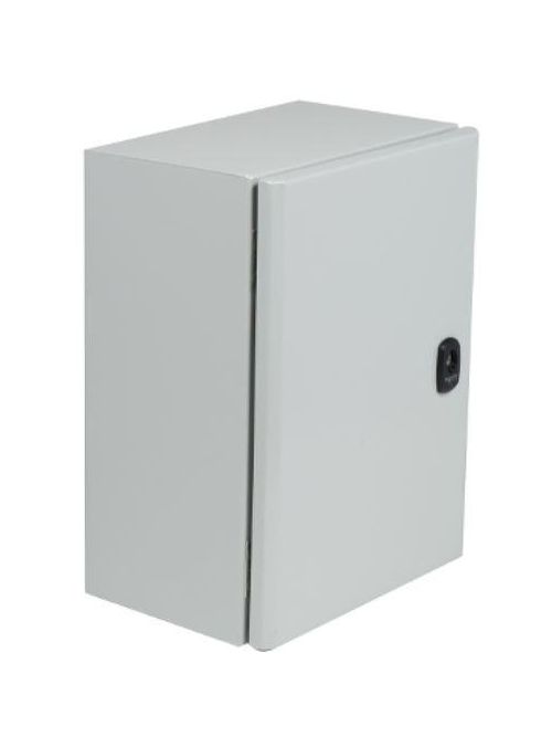 Product image for Square D NSYS3DC3320 11.81 x 7.87 x 11.81 Inch Steel Wall Mount Enclosure