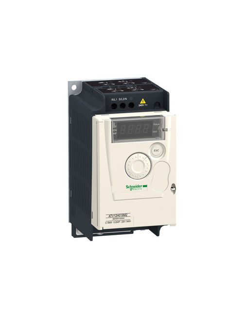 Product image for Square D ATV12H037F1 115 VAC 0.5 Hp 1-Phase Variable Speed Drive