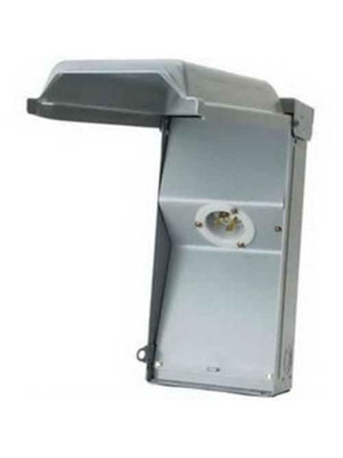 Midwest Electric Products U030N 120/240 Volt 30 Amp Galvanized Steel Unmetered Power Inlet Midwest Electric Products U030N 120/240 Volt 30 Amp Galvanized Steel Unmetered Power Inlet