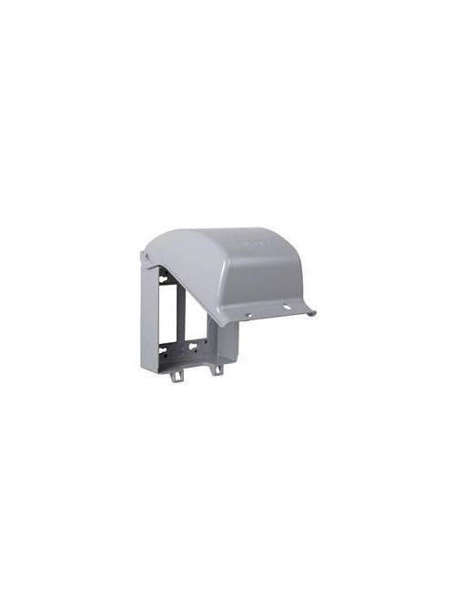 TayMac Corp MX6200 2-Gang Gray Die-Cast Metal While-In-Use Device Cover TayMac Corp MX6200 2-Gang Gray Die-Cast Metal While-In-Use Device Cover