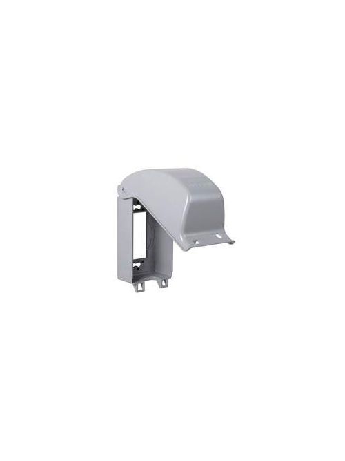 TayMac Corp MX3200 Gray Die-Cast Metal Vertical Mount Weatherproof While-In-Use Device Cover TayMac Corp MX3200 Gray Die-Cast Metal Vertical Mount Weatherproof While-In-Use Device Cover
