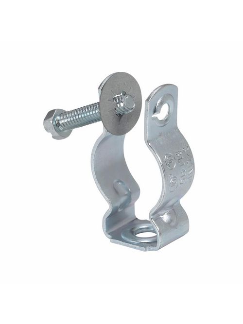 B-Line Series BL1410 3/4 Inch EMT/Rigid Conduit Hanger with Retained Bolt and Thread Impression B-Line Series BL1410 3/4 Inch EMT/Rigid Conduit Hanger with Retained Bolt and Thread Impression
