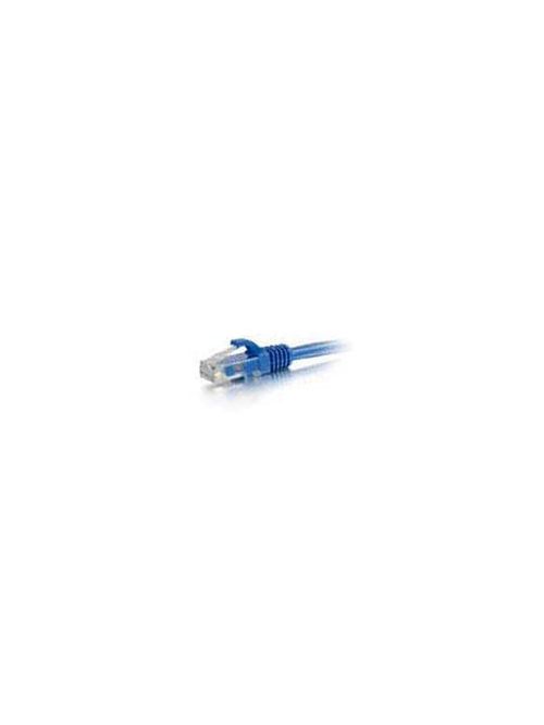 Product image for Quiktron 570-110-025 25 Foot Category 5E Blue Booted Patch Cord