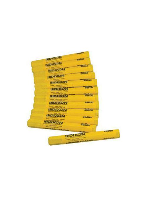 Product image for Bugler Sales Corporation DX49600 Yellow Crayon