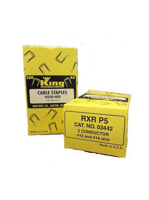 Product image for King Manufacturing Company RXEP5 500-Pack Staple