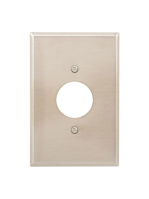 Product image for Eaton Wiring Devices 93891-BOX 1.406 Inch Hole 1-Gang Single Receptacle Wall Plate