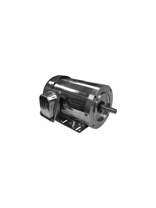 Product image for Worldwide Electric Corporation WSS1.5-18-56CRD 208 to 460 Volt 1-1/2 Hp 1800 RPM 3-Phase 56C Frame Washdown Duty Motor