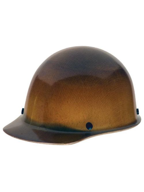 Product image for MSA Safety 475395 Natural Tan Phenolic Shell Standard Protective Cap with Fas-Trac III Suspension