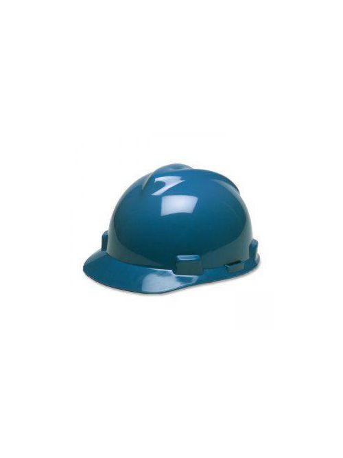 MSA Safety 475359 Blue Polyethylene Shell Standard Slotted Protective ...