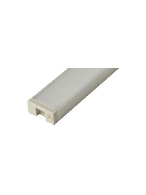 Product image for Diodes Inc DI-CPCHA-SL48 48 Inch Brushed Slim Aluminum Channel