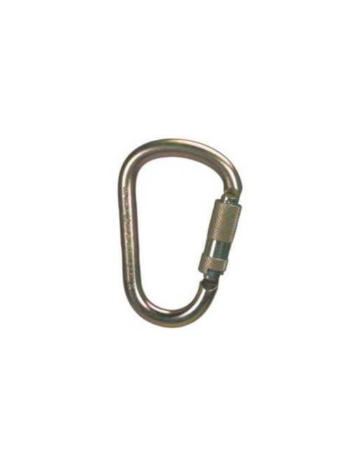 Product image for MSA Safety 10089209 2.1 Inch Gate 3600 lb Steel Carabiner