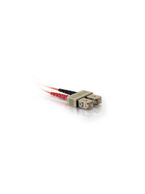 Product image for Quiktron 810-332-003 1 m SC to SC Connector 62.5 Micron Multi-Mode Fiber Jumper