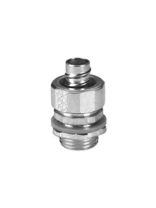 Product image for American Fittings STR75 3/4" Liquidtight Straight Connector, Steel (USA)