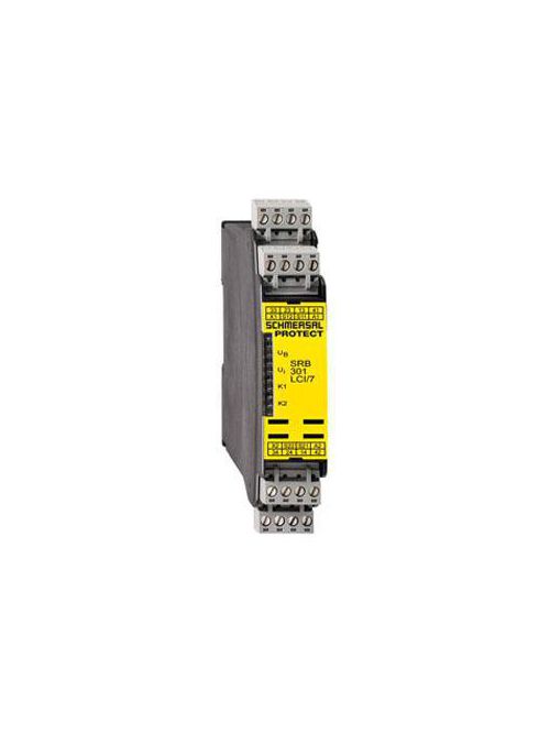 Product image for Schmersal SRB-301-LCI 24 VAC/VDC Plastic Screw Connection General Purpose Safety Controller