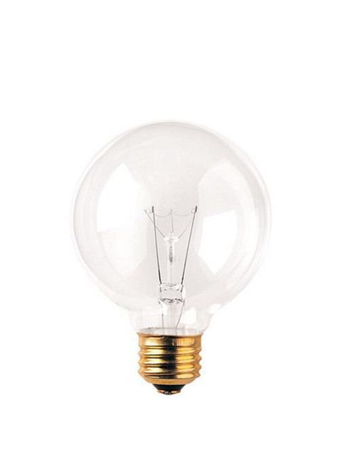 Product image for Bulbrite Industries, Inc. 40G25CL3 40 W 130 Volt G25 255 Lumen Clear Incandescent Lamp