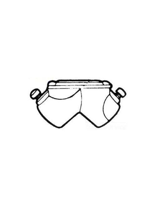 Product image for Steel Electric Products Co. 1329 1-1/4 Inch Die-Cast Zinc Set Screw Conduit Pulling Elbow