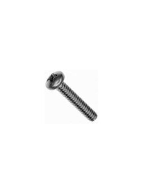 Product image for Mutual Screw & Supply 0812MCR #8-32 x 3/4 Inch Zinc Plated Steel Combination Round Head Machine Screw