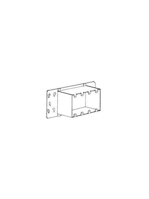Arc-Co Electrical Boxes and Fittings 4GC-1/2 10-11/16 x 4-3/4 Inch 1/4 to 2 Inch Raise 4-Gang Device Box Adapter Cover Arc-Co Electrical Boxes and Fittings 4GC-1/2 10-11/16 x 4-3/4 Inch 1/4 to 2 Inch Raise 4-Gang Device Box Adapter Cover