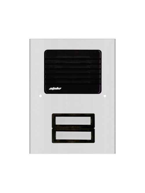 Alpha Communications ES512/02 Plastic 2 Button L/S Panel Alpha Communications ES512/02 Plastic 2 Button L/S Panel