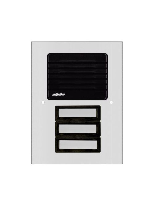 Product image for Alpha Communications ES512/03 Plastic 3 Button L/S Panel