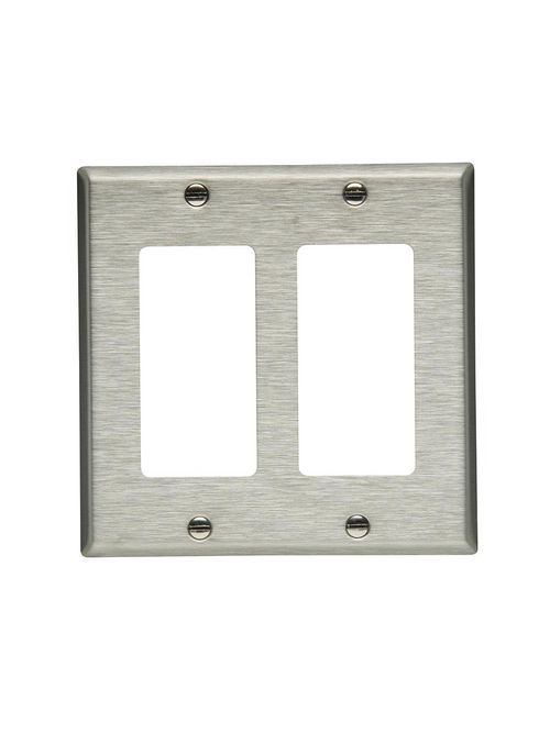 Product image for EWD 93402-BOX1 Wallplate 2G Decorat