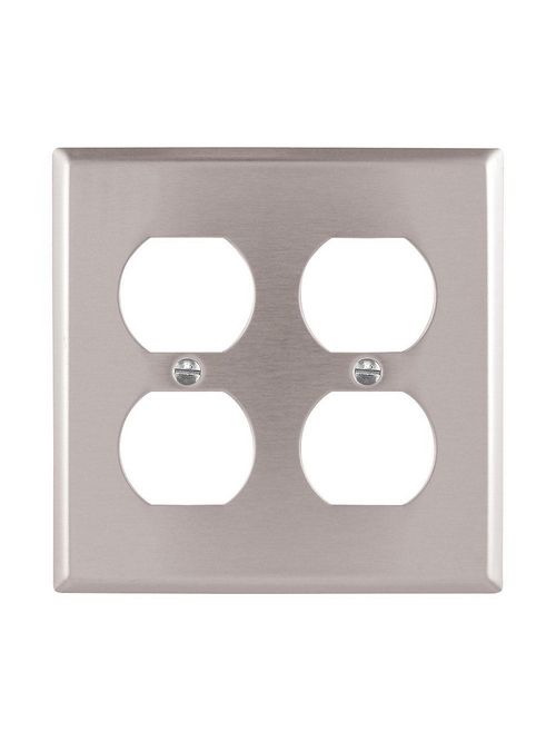 Product image for EWD 93102-BOX1 Wallplate 2G Duplex