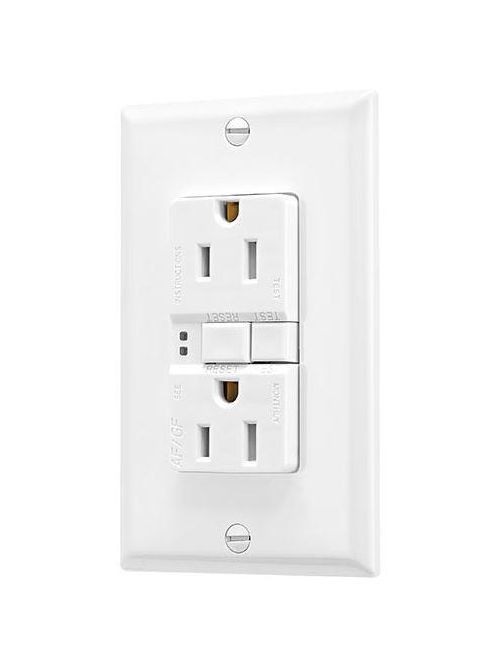 EWD TRAFGF15W AF/GF TR Duplex 15A 1 EWD TRAFGF15W AF/GF TR Duplex 15A 1