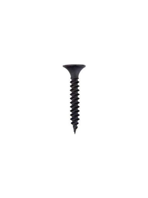 Product image for Mutual Screw & Supply 0632YPG #6 x 2 Inch Black Phosphate Steel Fine Threaded Drywall Phillips Bugle Head Self-Tapping Screw