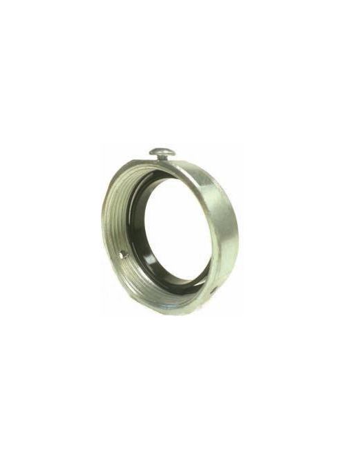 Product image for American Fittings GB350BGL 3.5 Ground Bushing Steel USA Threaded Bushing with #14-2/0 AL Ground Lug & Insul Throat