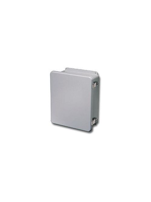 Product image for Stahlin (RobRoy) J1008HPL 11.63 x 9.41 x 4.22 Inch NEMA 4X Fiberglass Hinged Cover Junction Box