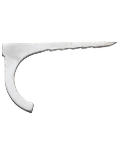 Bridgeport 902-NS 3/4" Rigid Nail Strap, Steel Bridgeport 902-NS 3/4" Rigid Nail Strap, Steel