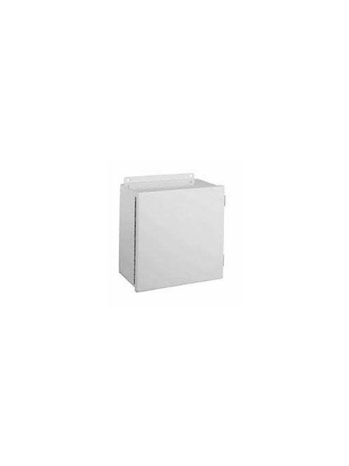 Wiegmann B040403CH 4 x 4 x 3 Inch Gray Steel NEMA 12/13 1-Door Unflanged Metallic Enclosure Wiegmann B040403CH 4 x 4 x 3 Inch Gray Steel NEMA 12/13 1-Door Unflanged Metallic Enclosure