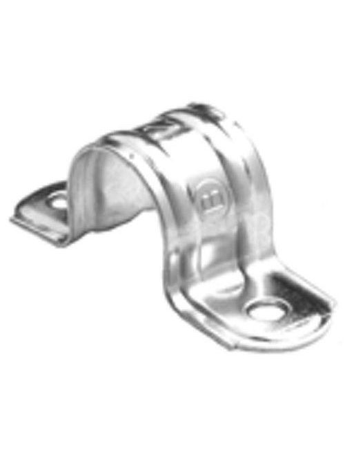 Bridgeport 1922 1" 2-Hole EMT Strap, Steel Bridgeport 1922 1" 2-Hole EMT Strap, Steel