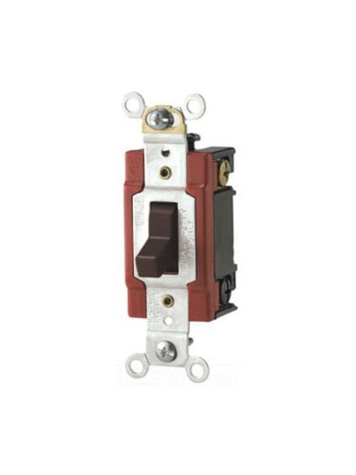 Arrow Hart Wiring AH1223B 20 Amp 120/277 VAC 3-Way Brown Toggle Switch Arrow Hart Wiring AH1223B 20 Amp 120/277 VAC 3-Way Brown Toggle Switch