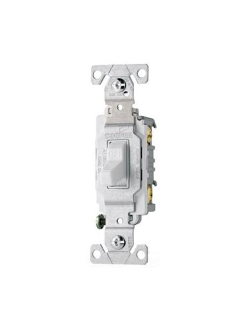 Eaton Wiring Devices CS115W 15 Amp Toggle Switch Eaton Wiring Devices CS115W 15 Amp Toggle Switch