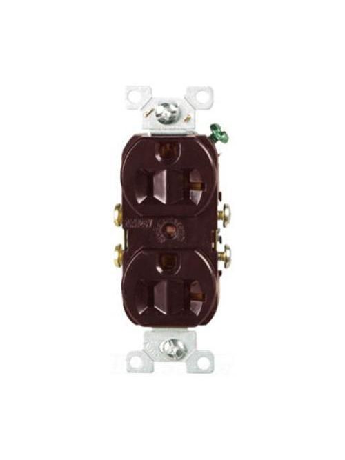 Product image for Arrow Hart Wiring CR20B 20 Amp 125 Volt Duplex Receptacle