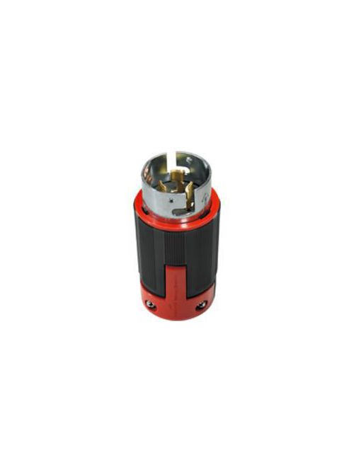 Eaton Wiring Devices CS6365EX 50 Amp 125/250 VAC 3-Pole 4-Wire Black and Red Nylon Non-NEMA Locking Plug Eaton Wiring Devices CS6365EX 50 Amp 125/250 VAC 3-Pole 4-Wire Black and Red Nylon Non-NEMA Locking Plug