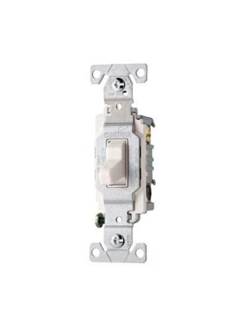 Eaton Wiring Devices CS315W 3-Way 15 Amp Toggle Switch Eaton Wiring Devices CS315W 3-Way 15 Amp Toggle Switch