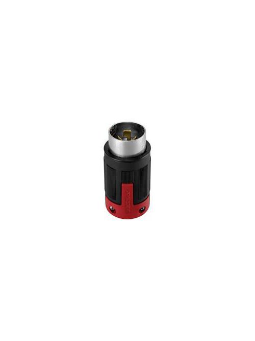 Arrow Hart Wiring CS8165EX 50 Amp 480 VAC 3-Phase 3-Pole 4-Wire Black and Red Nylon Non-NEMA Locking Plug Arrow Hart Wiring CS8165EX 50 Amp 480 VAC 3-Phase 3-Pole 4-Wire Black and Red Nylon Non-NEMA Locking Plug