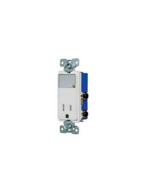 Arrow Hart Wiring TR7735LA-BOX 15 Amp 125 VAC 2-Pole 3-Wire NEMA 5-15R Light Almond LED Night Light with Receptacle Arrow Hart Wiring TR7735LA-BOX 15 Amp 125 VAC 2-Pole 3-Wire NEMA 5-15R Light Almond LED Night Light with Receptacle