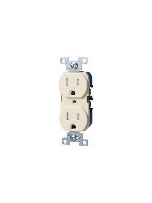 Arrow Hart Wiring TRBR15LABXSP Tamper Resistant Commercial 15 Amp 125 Volt Light Almond Duplex Receptacle Arrow Hart Wiring TRBR15LABXSP Tamper Resistant Commercial 15 Amp 125 Volt Light Almond Duplex Receptacle