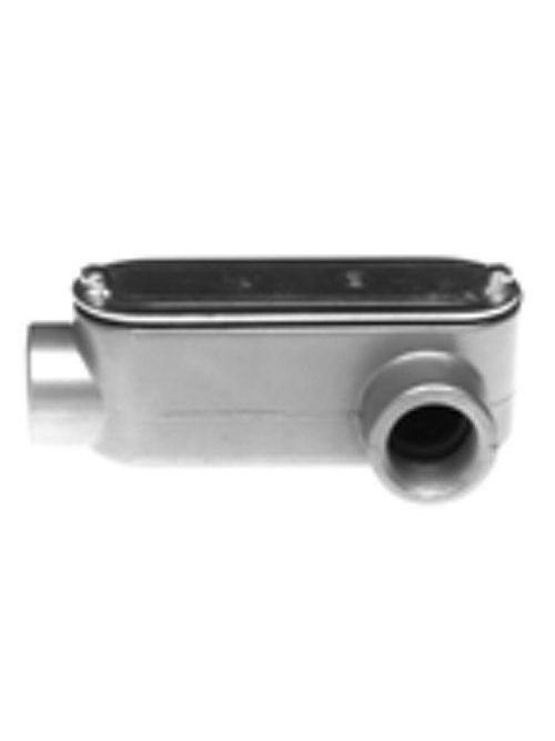 Bridgeport LL-46CG 2" Type-LL Conduit Body w/ Cover & Gasket, Aluminum Bridgeport LL-46CG 2" Type-LL Conduit Body w/ Cover & Gasket, Aluminum