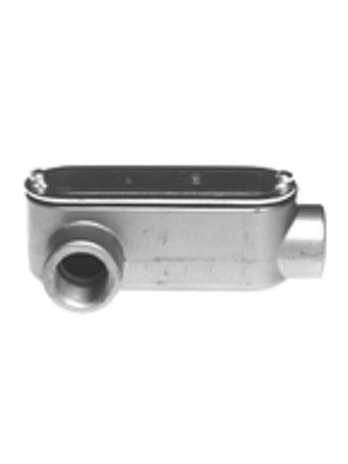 Bridgeport LR-46CG 2" Type-LR Conduit Body w/ Cover & Gasket, Aluminum Bridgeport LR-46CG 2" Type-LR Conduit Body w/ Cover & Gasket, Aluminum