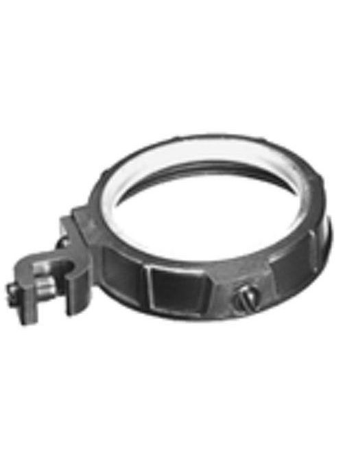 Bridgeport 384-DC 1-1/4" Zinc Die Cast Insulated Grounding Bushing Bridgeport 384-DC 1-1/4" Zinc Die Cast Insulated Grounding Bushing