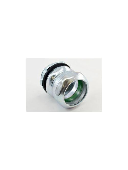 Bridgeport 252-SRTI 1" EMT Compression Connector, Raintight, Insulated, Steel Bridgeport 252-SRTI 1" EMT Compression Connector, Raintight, Insulated, Steel