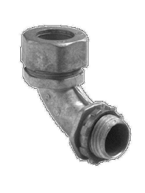 Bridgeport 270-DC2 1/2" EMT 90D Compression Connector, Die Cast Bridgeport 270-DC2 1/2" EMT 90D Compression Connector, Die Cast