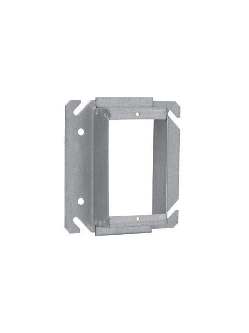 Crouse-Hinds Series TP526 4 Inch 1-1/4 Inch Raised Steel 1-Device Square Box Tile Wall Cover Crouse-Hinds Series TP526 4 Inch 1-1/4 Inch Raised Steel 1-Device Square Box Tile Wall Cover